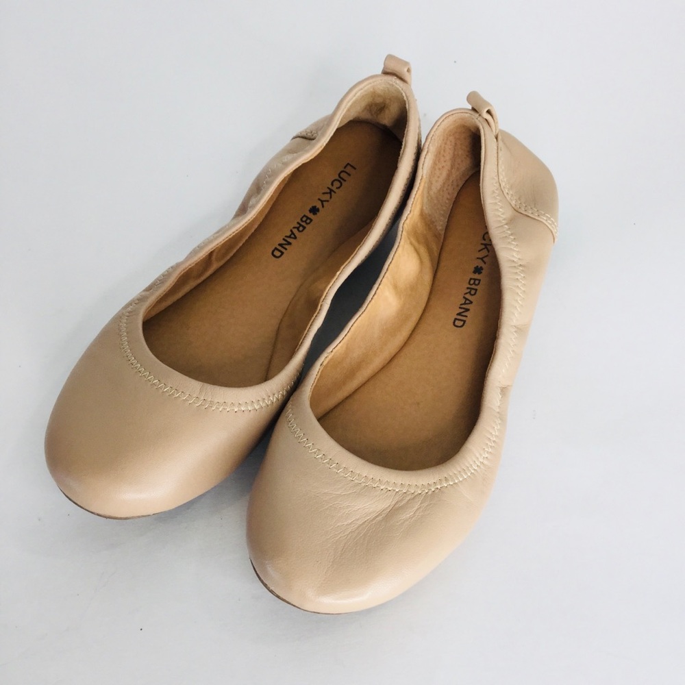 Lucky Brand Flats tan Eleesia ballet flats